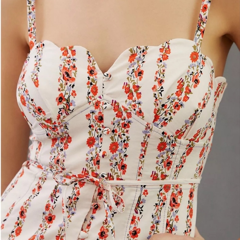 Anthropologie Sweetheart Midi Dress// Size 6 - Picture 3 of 7